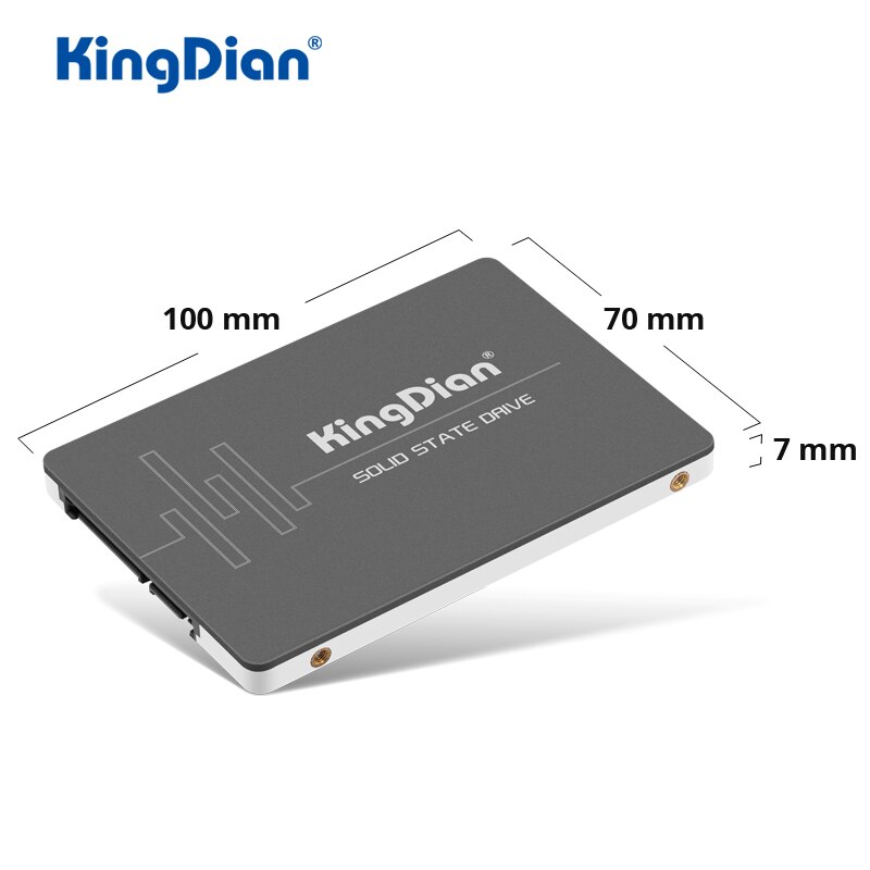 KingDian SSD DA 120GB 240GB 480GB 2.5 "SATAIII SSD DA 1tb di discoteca A Stato Solido SSD DA 128GB 256GB 512GB 2TB discoteca Interno per PC Del computer Portatile