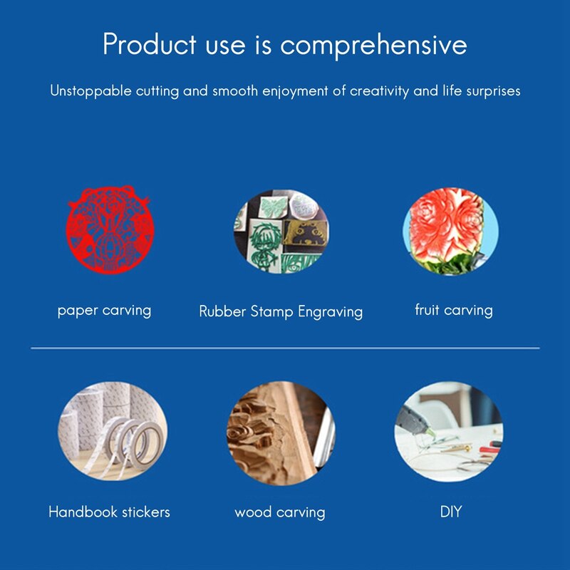 Metal Carving Knife Mobile Phone Film Carving Knife Pen Paper-Cutting Carving Knife Circuit Board Knife DIY Set