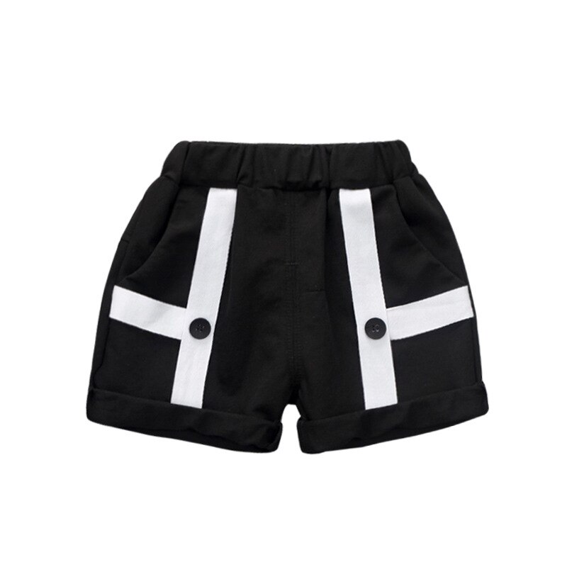 Baby jongens shorts aangekomen pasgeboren brief afdrukken korte broek peuter zachte strand korte broek