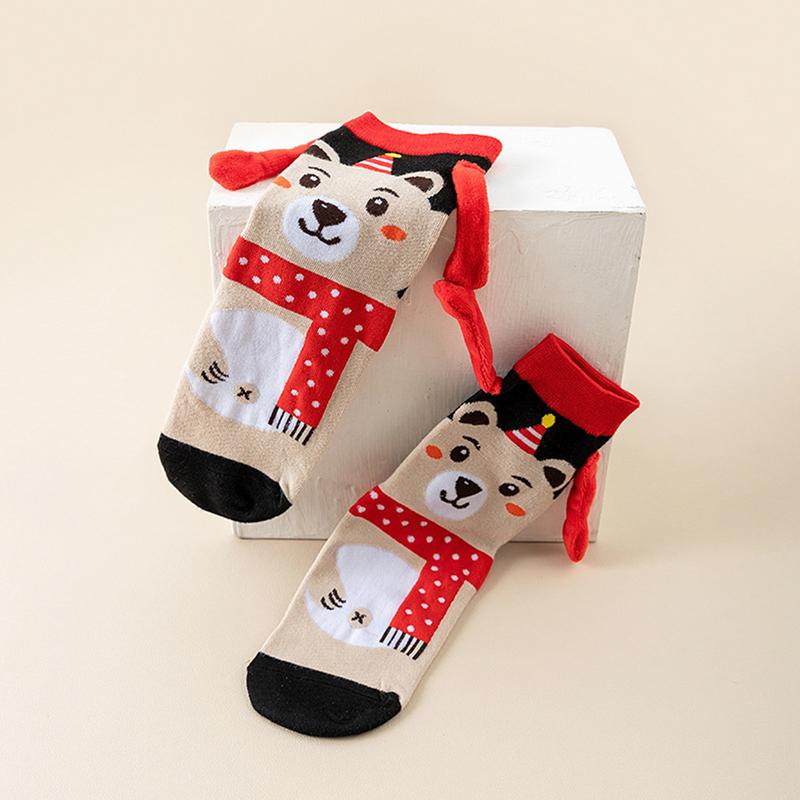 Socken mit Händen, verrückte Socken, 1 Paar Weihnachts-Magnetsocken, lustige Requisiten, Karikatur, lustige Socken für Männer, Frauen, Erwachsene