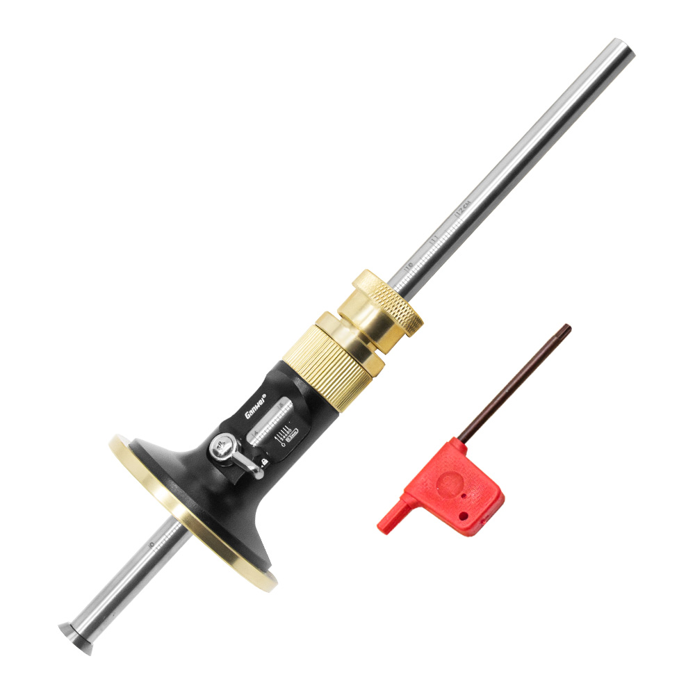 Woodworking European Style Scriber High Precision Blade Scribing Tools Carpentry Parallel Line Drawing Mortise Marking Gauge: Beige