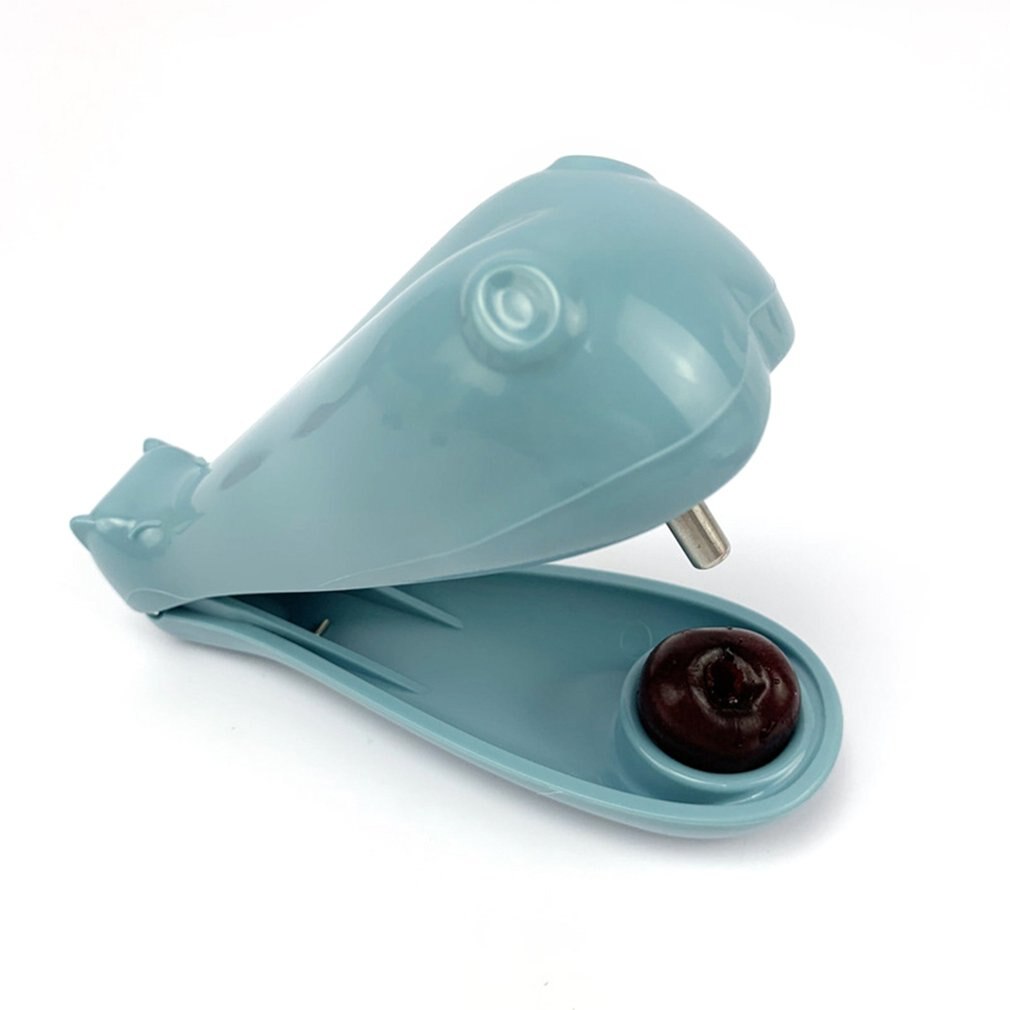 Cerise piquage dispositif cuisine pince cerise cuisine outil produit cerise piquage pratique et rapide produit: blue