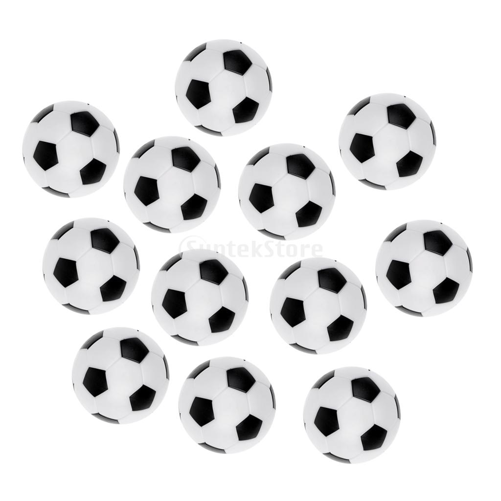 24 Pieces 36mm ABS Plastic Soccer Table Foosball Ball Football Fussball