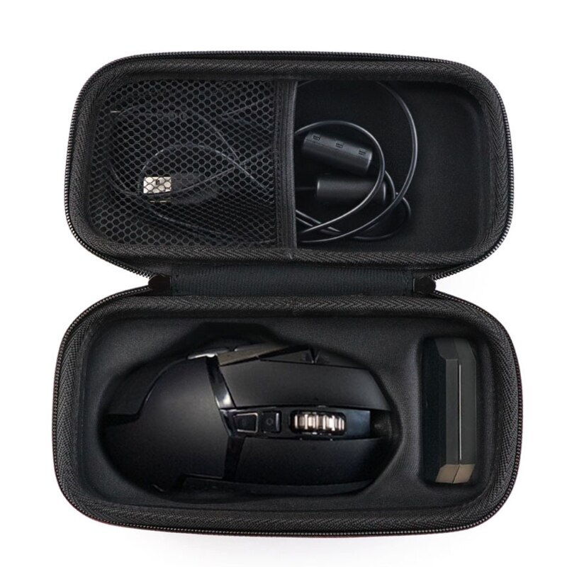 EVA Hard Shell Mouse Case - 19x10x7.5cm - Protective Storage Bag for Logitech G502 Mice