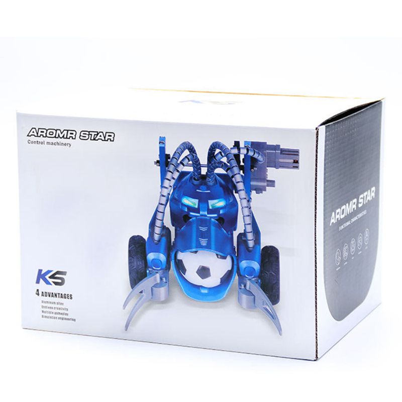 TongLi K5 Football Soccer Basketball Smart RC Robot Car With Controller thickening steel materials