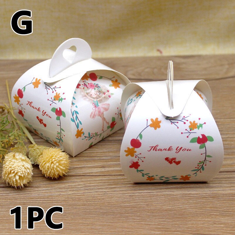 1Pc Box Mini Candy Box Paper Cute Cartoon Boxes Wedding Birthday Party Baby Shower Favors Biscute Cookies Packing Supplies: 07