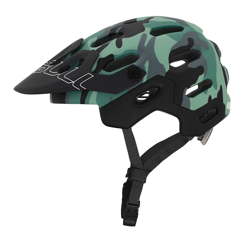 Cairbull SUPERCROSS MTB Road Bike Riding Safety Sports Helmet Men and Women&#39;s Universal Cool Camouflage: Camouflage / L (58-62CM)