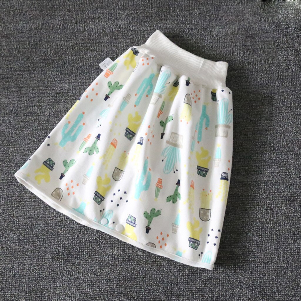 Baby Waterdichte Katoenen Trainingsbroek Doek Kleurrijke Animal Dinosaurus Print Luier Rok Slapen Bed Pad Matras D0: F / 0 to 4 years