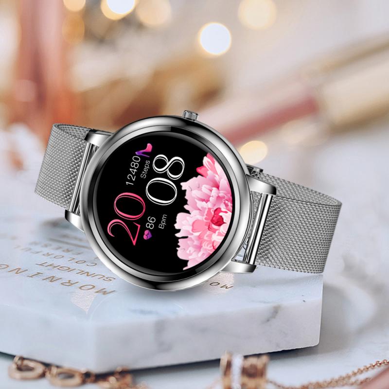IP67 Waterproof MK20 Smart Watch Women Bracelet Heart Rate Monitor Sleep Monitoring Smartwatch Connect IOS Android