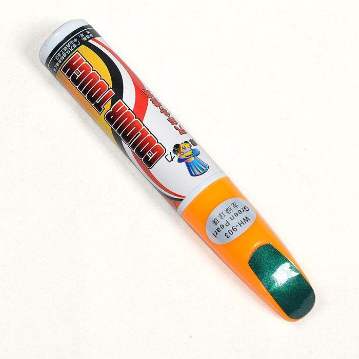 Grøn serie- mørkegrøn pearl pro reparation bilfjerner ridsereparation maling pen klar 61 farver for valg