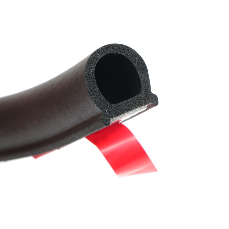 2 ~ 8 Meter Waterdicht Kleine D Autodeur Rubber Epdm Rubber 3 m Auto Deur Afdichting Auto Rubber Auto-Styling Accessoires