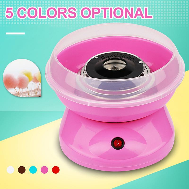 Électrique bricolage doux barbe à papa fabricant Mini Portable coton sucre fée soie guimauve Machine enfants 220V Machine à bonbons