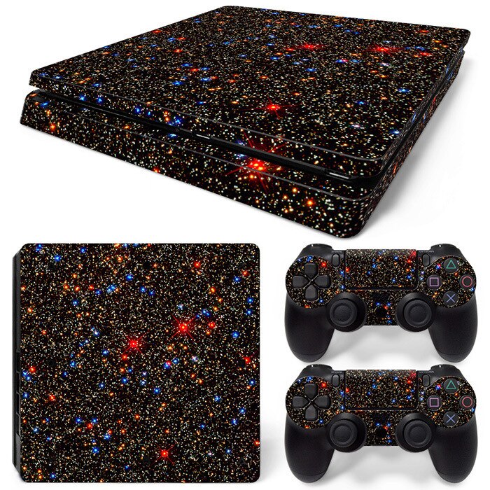 PS4 Schlank Spiel Konsole Volle Körper Klebstoff Papier Haut Aufkleber und Persönlichkeit Cartoon Star Film: Tn ps4slim 0642