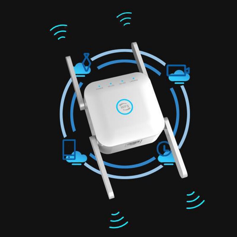 1200M Dual Frequenz Drahtlose WiFi Verlängerung Routing Verstärker WIFI Signal Verstärker Hause Büro