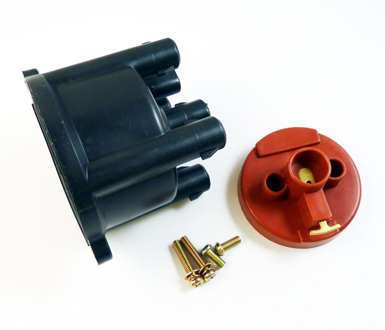 WOLFIGO Fits for Toyota RAV4 Camry Celica MR2 Basic Ignition Distributor Rotor Cap Kit 19102-74040 19101-74110