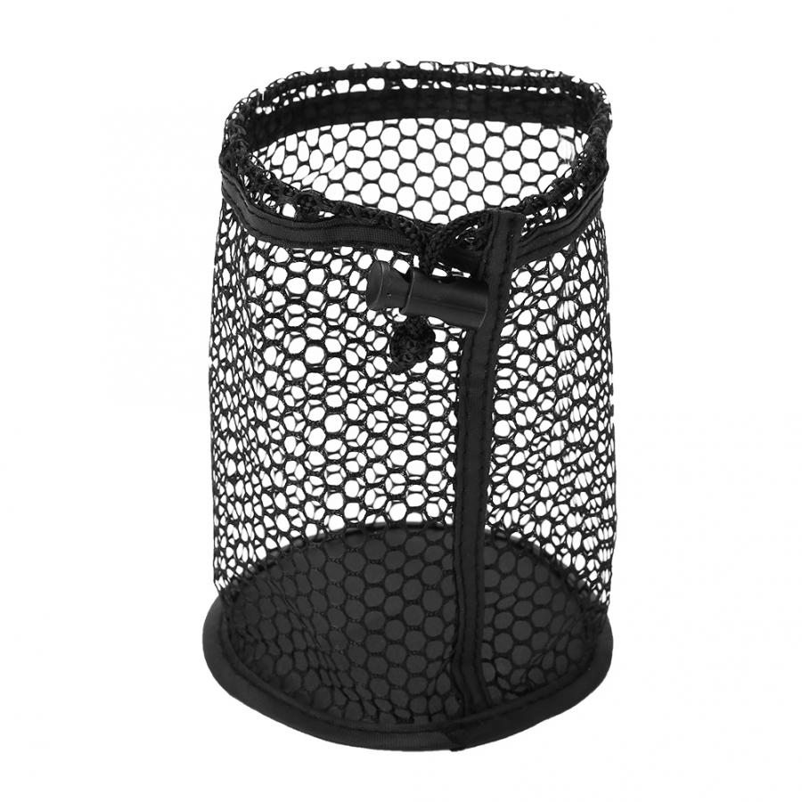 Tillbehör dubbel mesh bollväska nylon förvaringsväska poke 12 bollar samlartillbehör