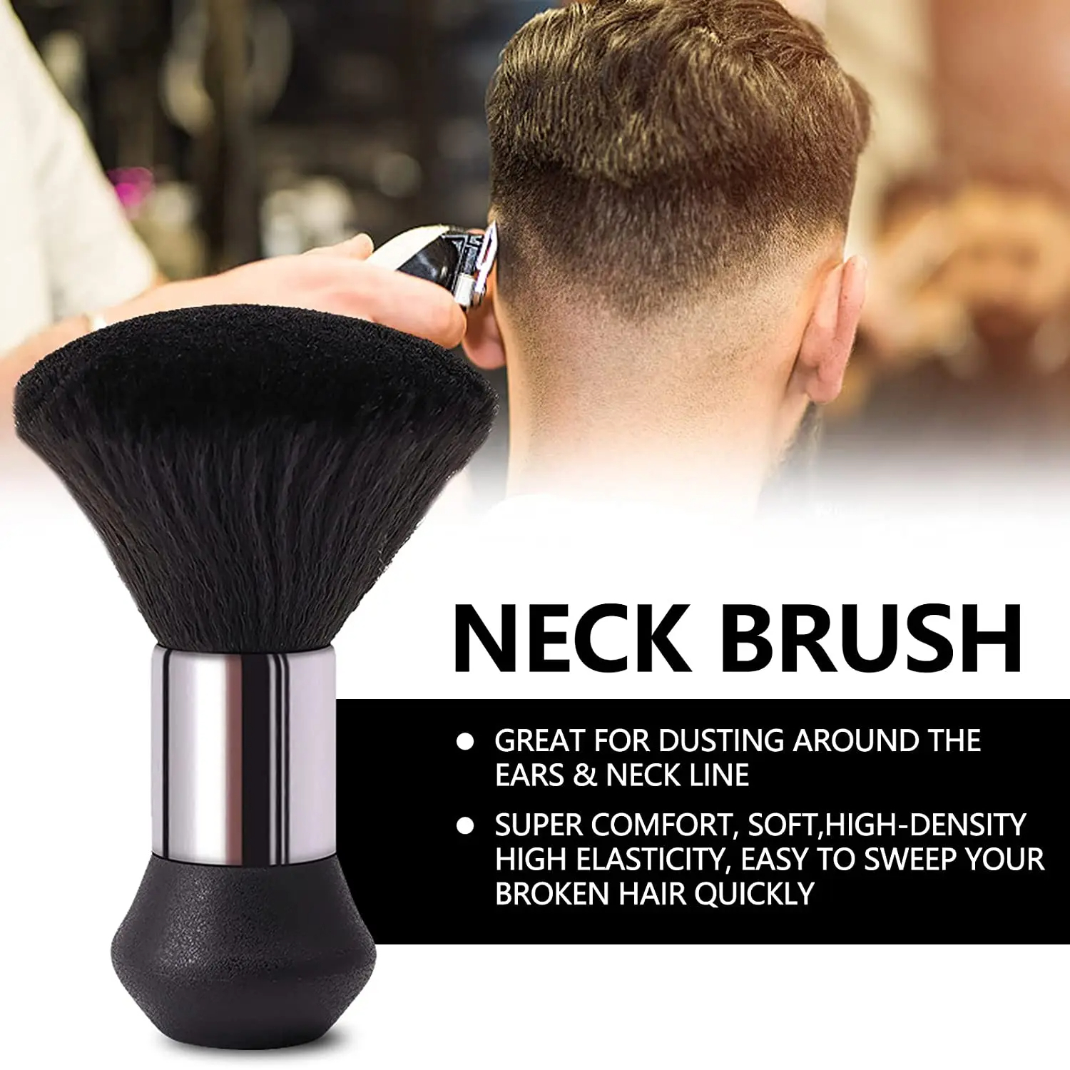 Juego de rociador de agua para peluquería, plumero para el cuello, cepillo de limpieza, herramientas profesionales de estilismo para el cabello