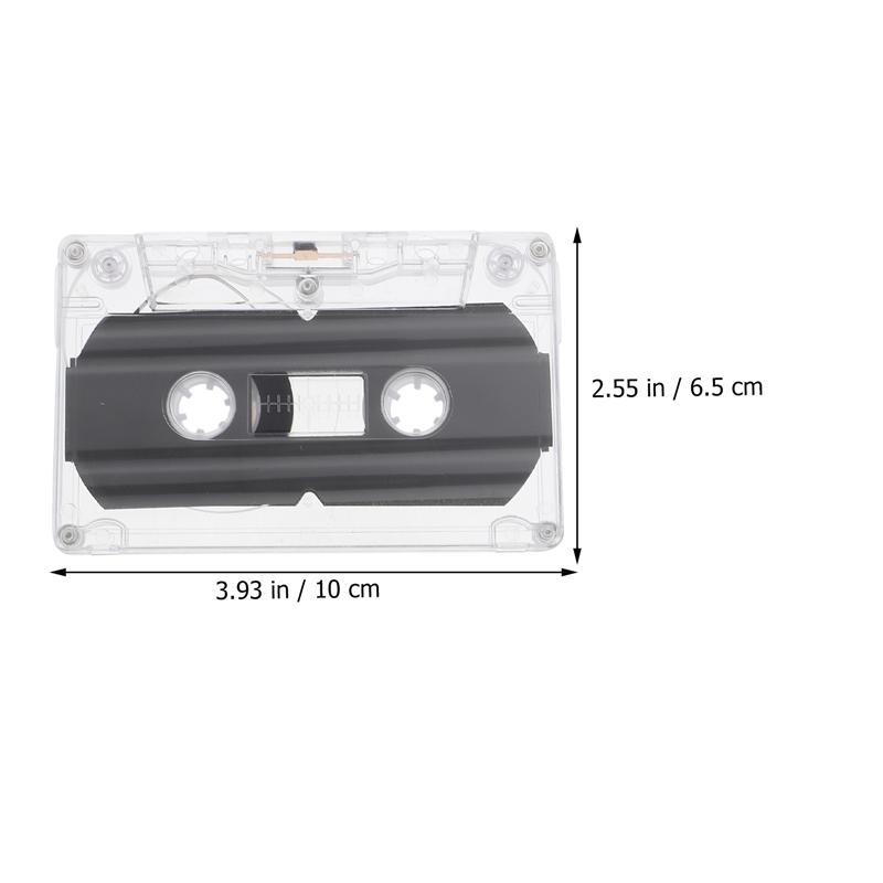 2pcs Blank Cassette Tape Audio Cassette Blank Tape Ordinary Music Song Recording 30 Minutes Standard Cassette Blank Tape Player