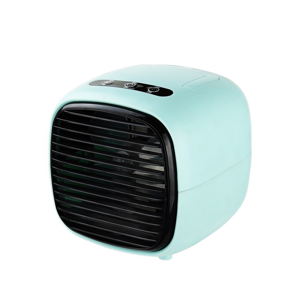 USB Mini Air Cooler Fan Air Cooling Conditioner with Handle Portable Humidification Desktop Air Cooler Multifunction Summer: Basic Style8