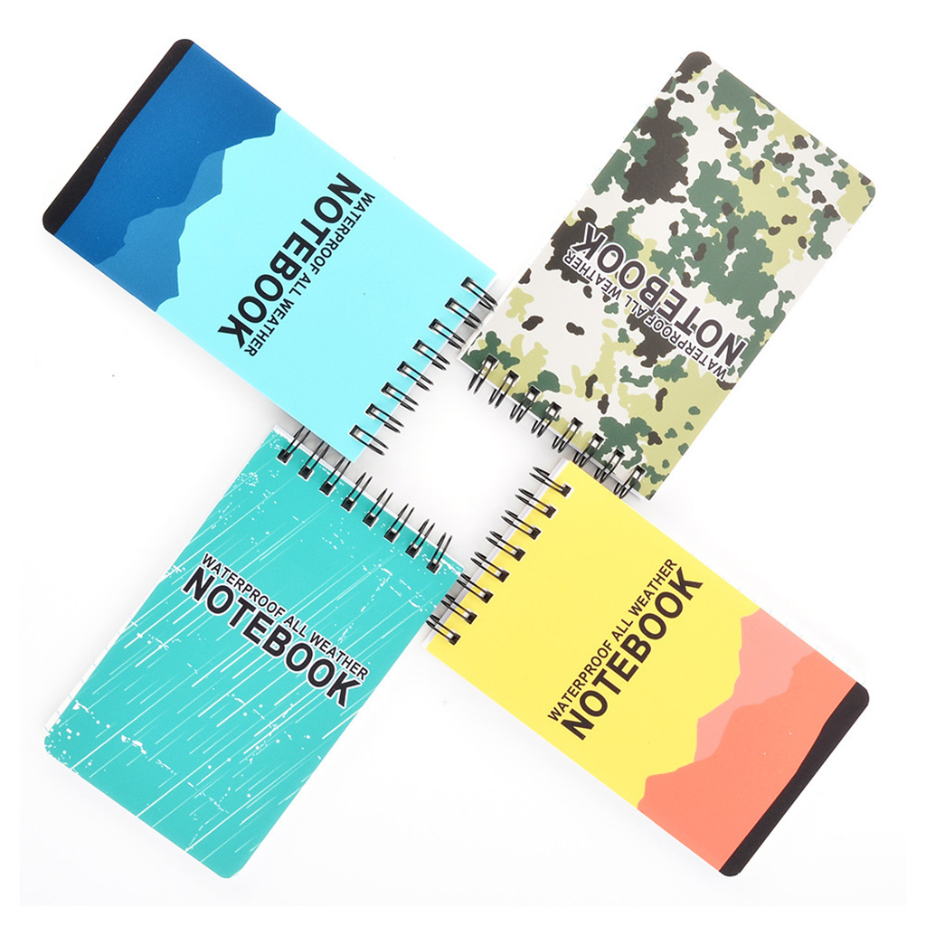 Waterproof Notepad Language Learning Coil Book Vocabulary Diary Notebook Weatherproof Field Pocket Memo Travel