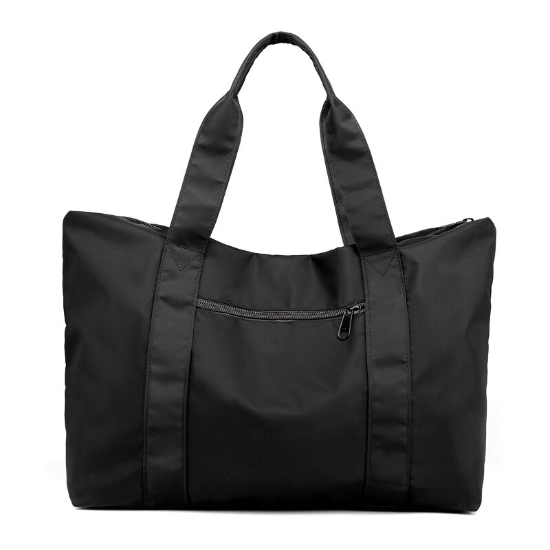 Sac de chariot de loisirs imperméable à l'eau sac de voyage à main pour femme portable grande capacité bagages à courte distance sac momie: black