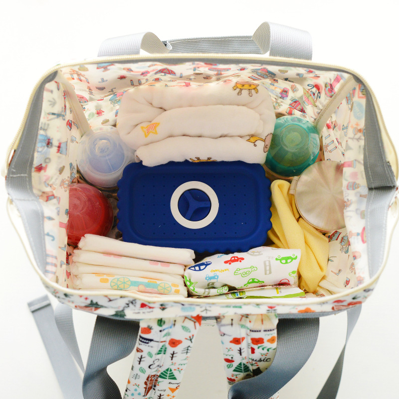 Luier Tas Mode Multi-Functionele Grote Capaciteit Handtas Rugzak Verpleging Draagbare Mother 'S Tas