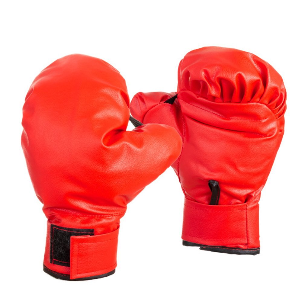 Guantes profesionales de boxeo para adultos, guantes de entrenamiento para niños, guantes de entrenamiento para entrenamiento de Taekwondo: Default Title