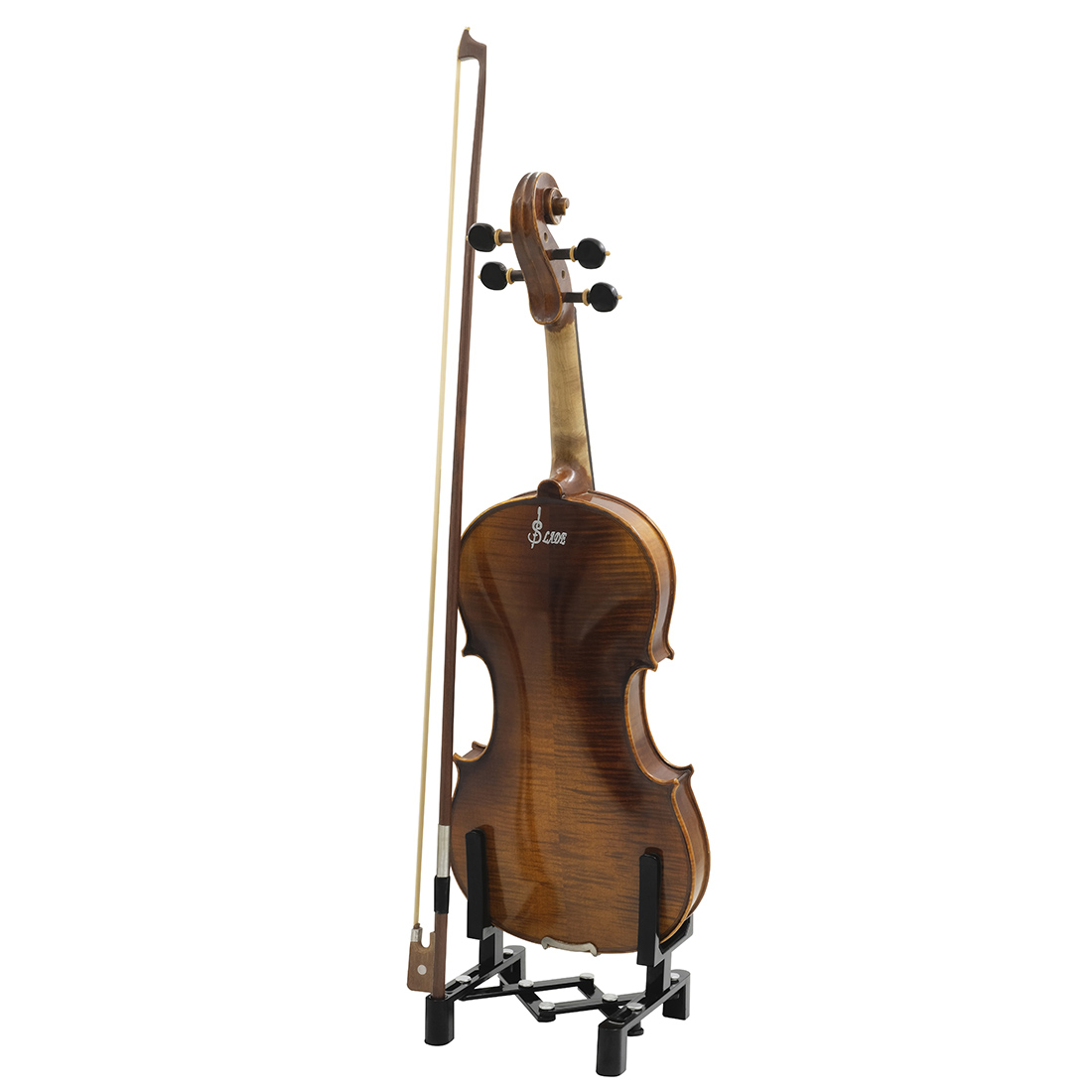 Supports de violon support métallique pliable Instrument à cordes pièces de violon accessoires noir blanc support de violon rétractable réglable