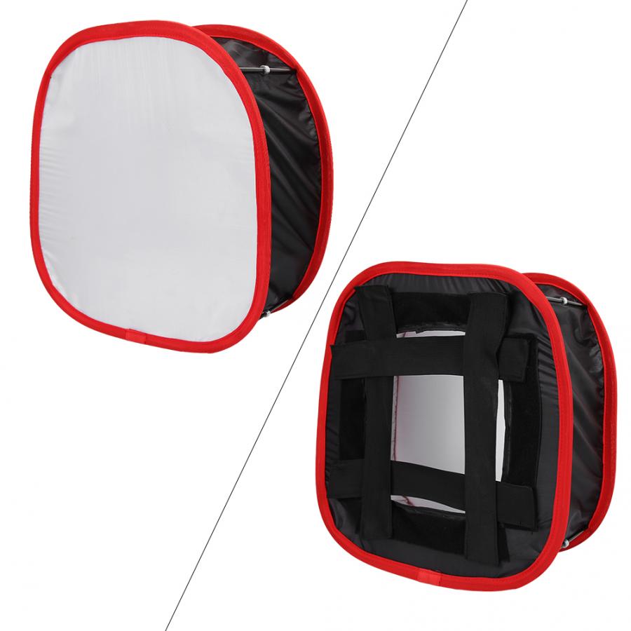 Light Softbox Collapsible Photography Square LED Video Light Diffusion Diffuser Softbox Kit Accessory