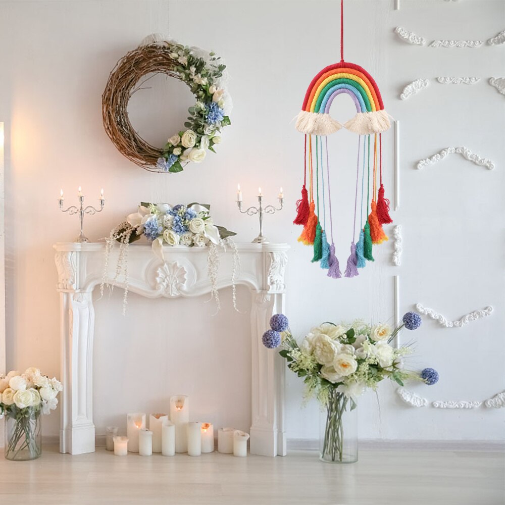 1pc regenboog hangers voor aan de muur, een mooie decoratie voor een feest of als decoratie voor thuis