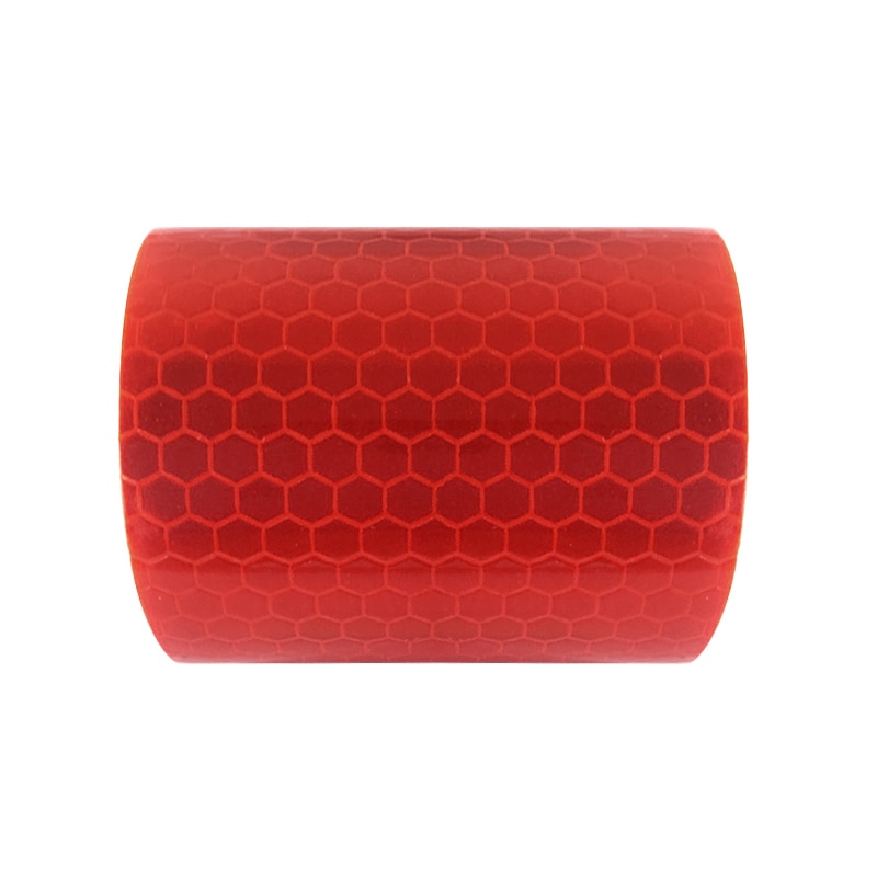 30MM X 1M Safety Warning Hi Vis Viz Reflective Strip Crystal Lattice Honeycomb Reflective Stickers DIY Vinyl Self-Adhesive Tape: 3