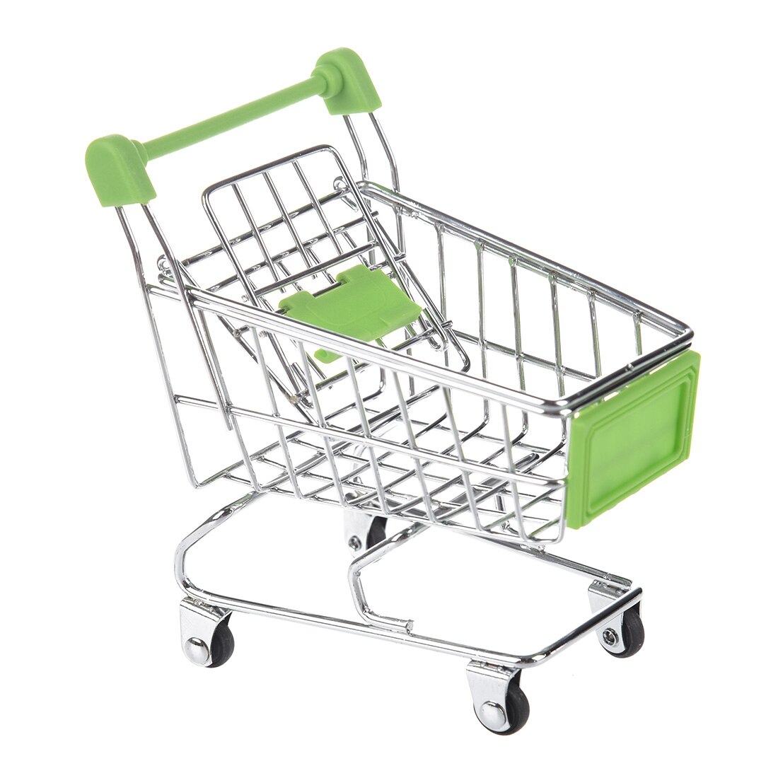 Metal Mini shopping cart supermarket toy for children Pretend play