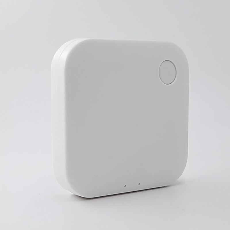 Smart Home Temperature And Humidity Sensor With LED Screen Works With Home Assistant Tuya Zigbee Hub Battery Powered: Gateway