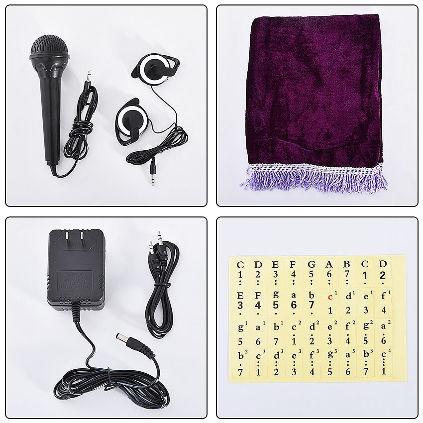 61 Key Multifunctional Digital Electric Piano Digital Music Keyboard Key Board Beginner Electronic Piano For Kids Children