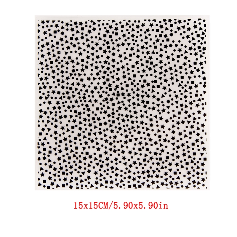 Dot Plastic Embossing Folder Stencil Template DIY Craft Making Background Paper Cards Scrapbooking Album Decorat: 5AC106919