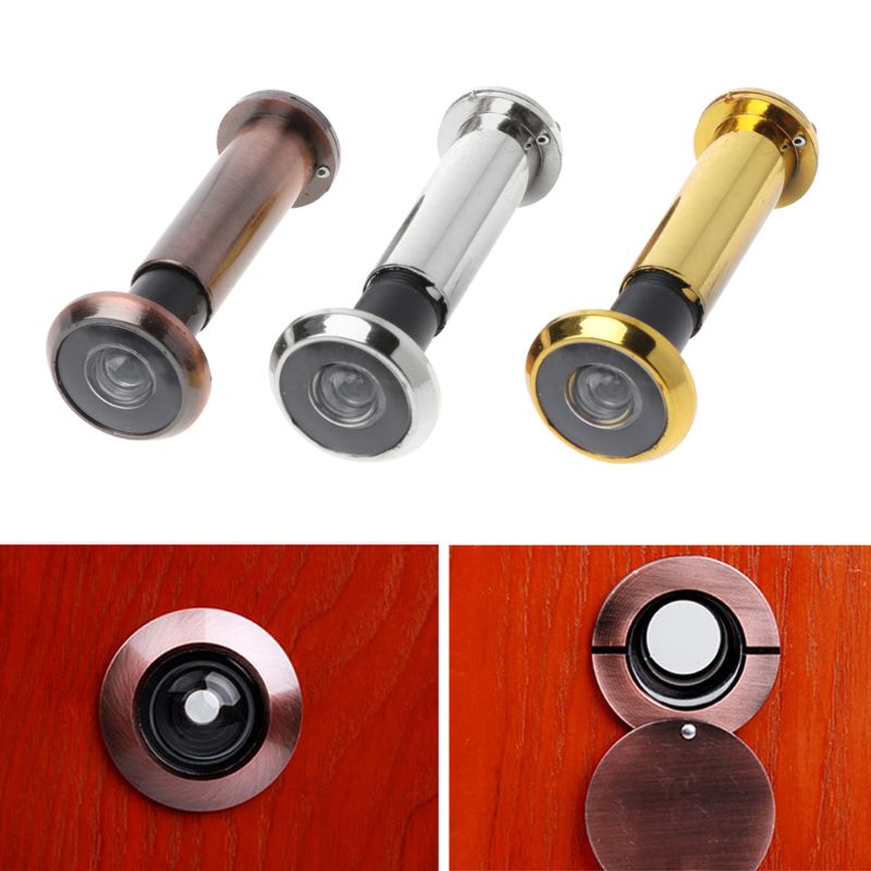 2 Stuks 220 Graden Brede Kijkhoek Deur Viewer Privacy Cover Beveiliging Deur Eye Viewer