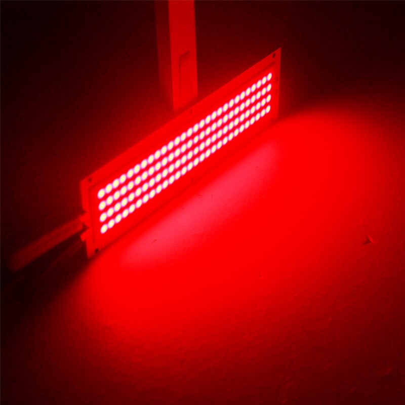 120x36mm flip chip COB integrated surface light source LED strip cob light board 10W 12V warm cold natural white blue: Red