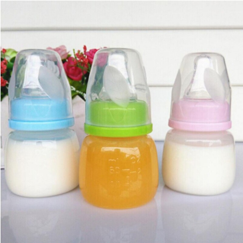 60ml baby mælk flaske udendørs rejse juice osv ammende baby naturligt vand afslappet vand fast nyfødt fodring
