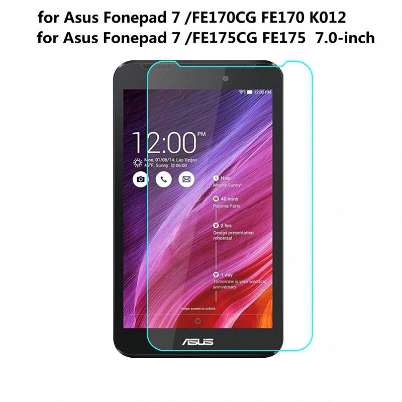 Gehard Glas Screen Protector Voor Asus Fonepad 7 FE170CG FE170 FE175CG FE7010CG K012 ME70CX FonePad7 Tablet Beschermende Film 9H