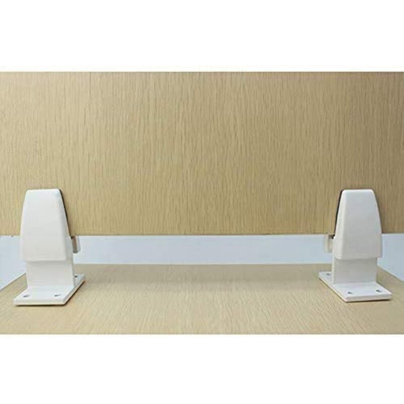 6Pcs Sneeze Guard Clamp Bracket Desk Partition Clamp Support for Thick Acrylic Panels Adjustable L Shape Clamp