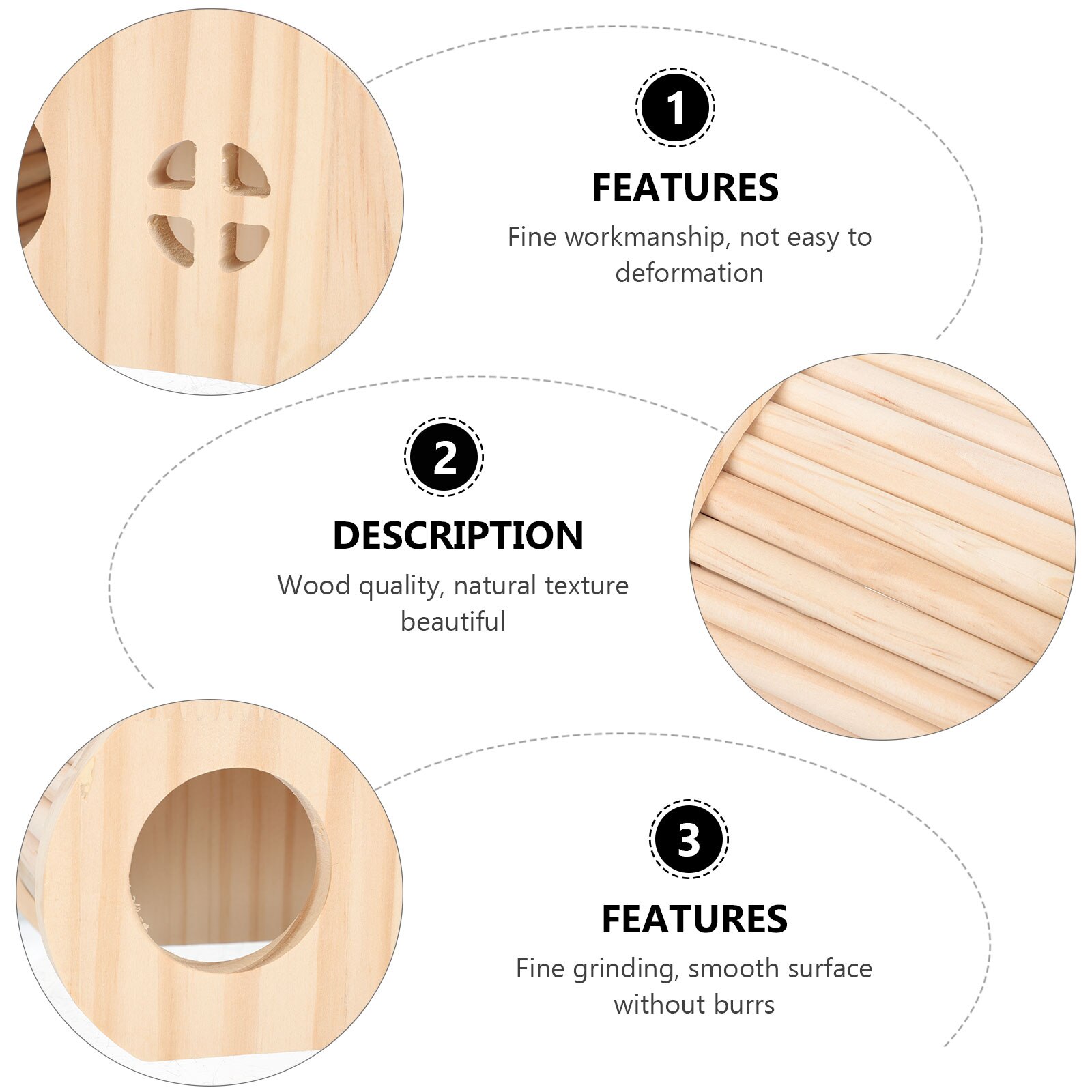 Rutin Chicken Nest Wooden Hedgehog Hiding House Chicken Cage Chicken Breeding Box