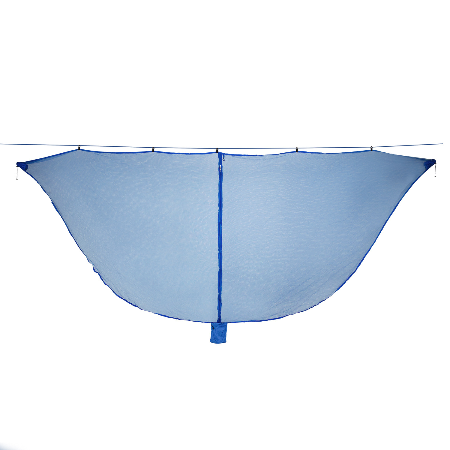 Outdoor Hangmat Klamboe Reizen Draagbare Dubbele Persoon Opvouwbare Scheiden Mosquito Netto Bed, Hangmat (Niet Inbegrepen): Bruin