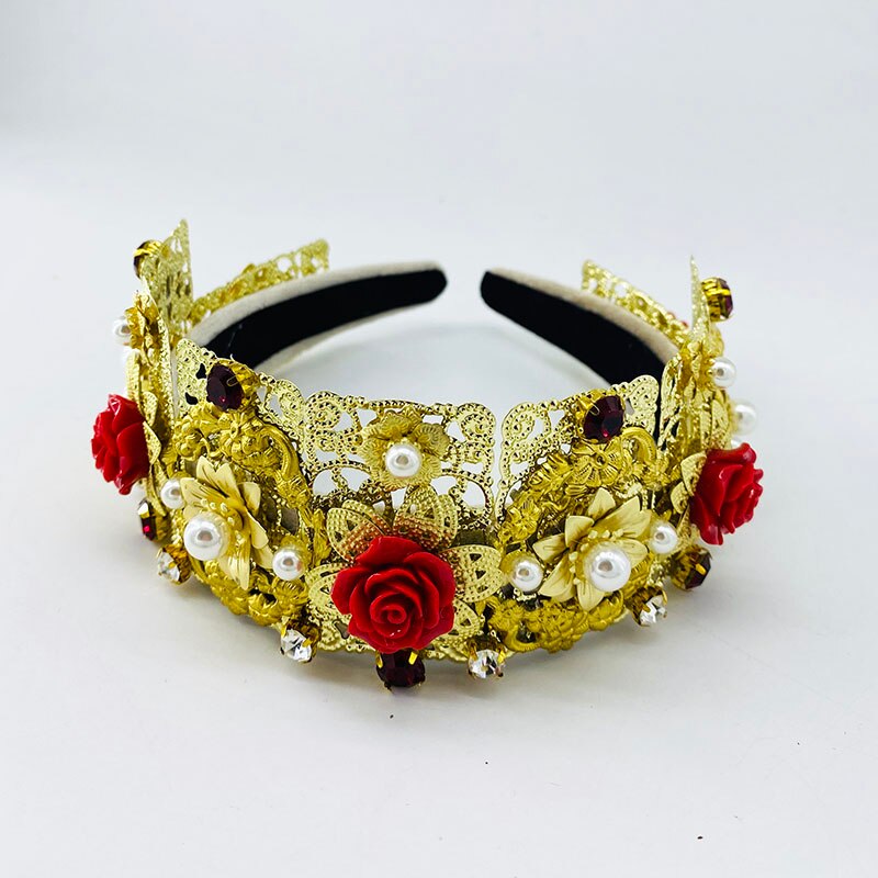 Conjunto de brincos femininos com coroa, strass, pérola, tiaras, coroa, para noiva, acessórios de cabelo, joias, princesa, vestido de casamento, baile