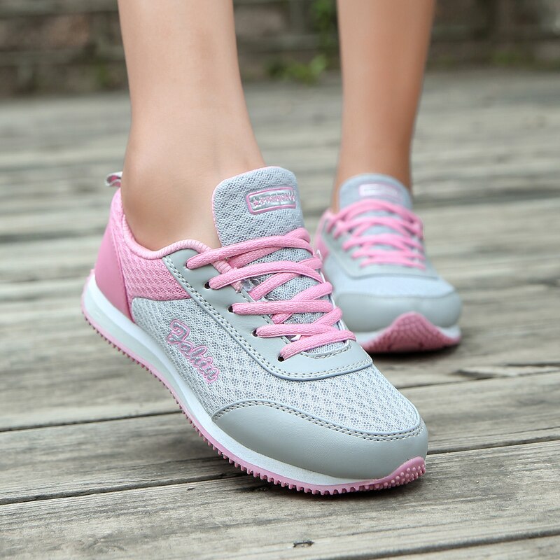 Tenis Mujer 2019 tenis mujer letnie kobiety buty do tenisa siatka powietrzna kobieta trenerzy Chaussure Femme oddychające sneakersy damskie buty