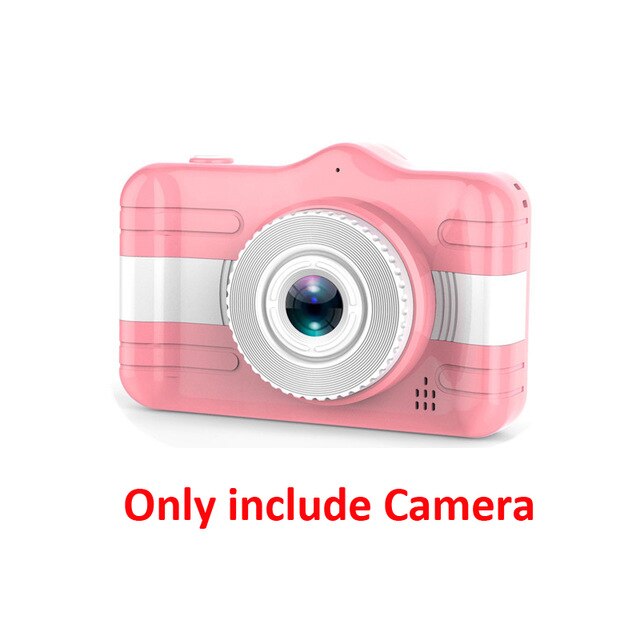 De X600 Kinderen Camera 3.5-Inch Super Groot Scherm Leuke Cartoon Digitale High-Definition Video Camera sport Video Camera: Roze