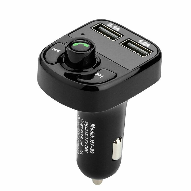 neue Bluetooth in-Auto Drahtlose Absender MP3 Radio Adapter Auto Bausatz Doppel USB Auto