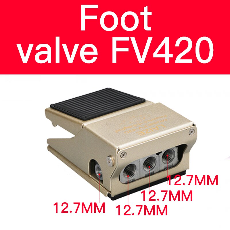 Pneumatic switch foot valve 4F210-08 foot type foot pedal 320 cylinder valve control valve air valve FV420: FV420