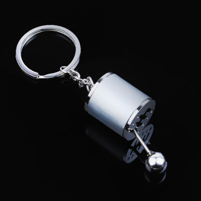 Car Gear Box Keychain for Men Women Imitation 6 Speed Manual Car-styling keyring Gear Knob Shift Gearbox Stick Souvenir: B4