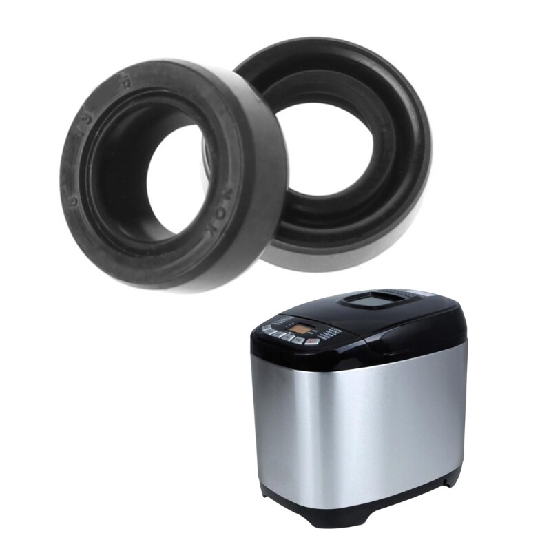 Mexi 8 x 13 x 5mm bærbar brødmaskine sorbetmaskine blender reparationsdele olietætningsring til husholdningsapparater køkkenhjælper 2 stk/sæt