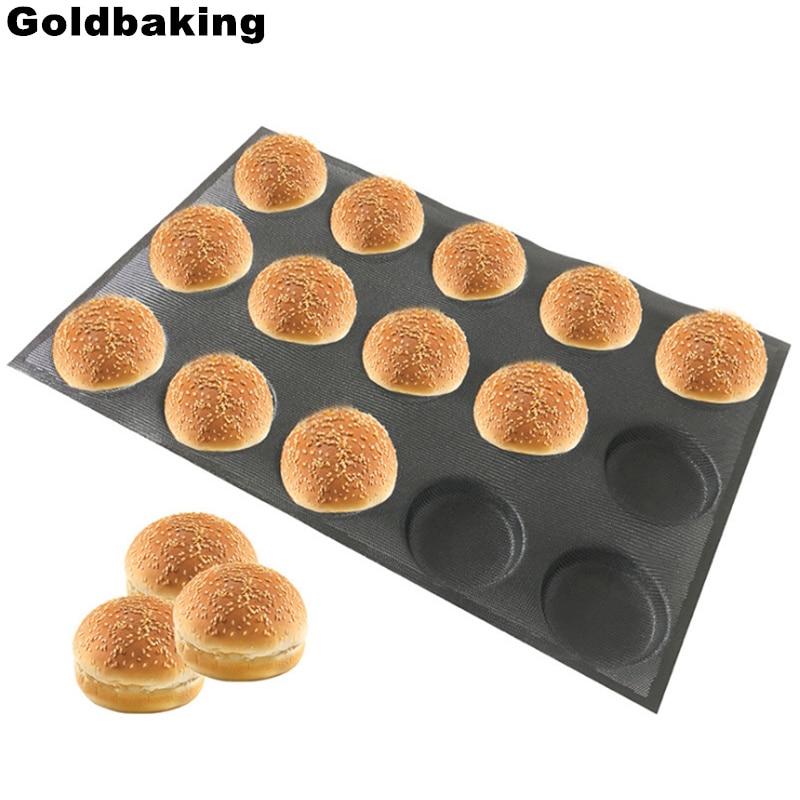Goldbaking Silicone Bun Bread Forms Non Stick Baki... – Grandado